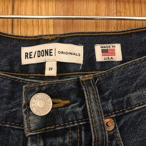 RE/DONE Size 27!!